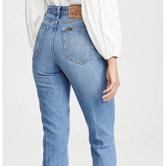 Lee Vintage Modern Women's High Rise Straight Ankle Jeans - Picture 2 of 3